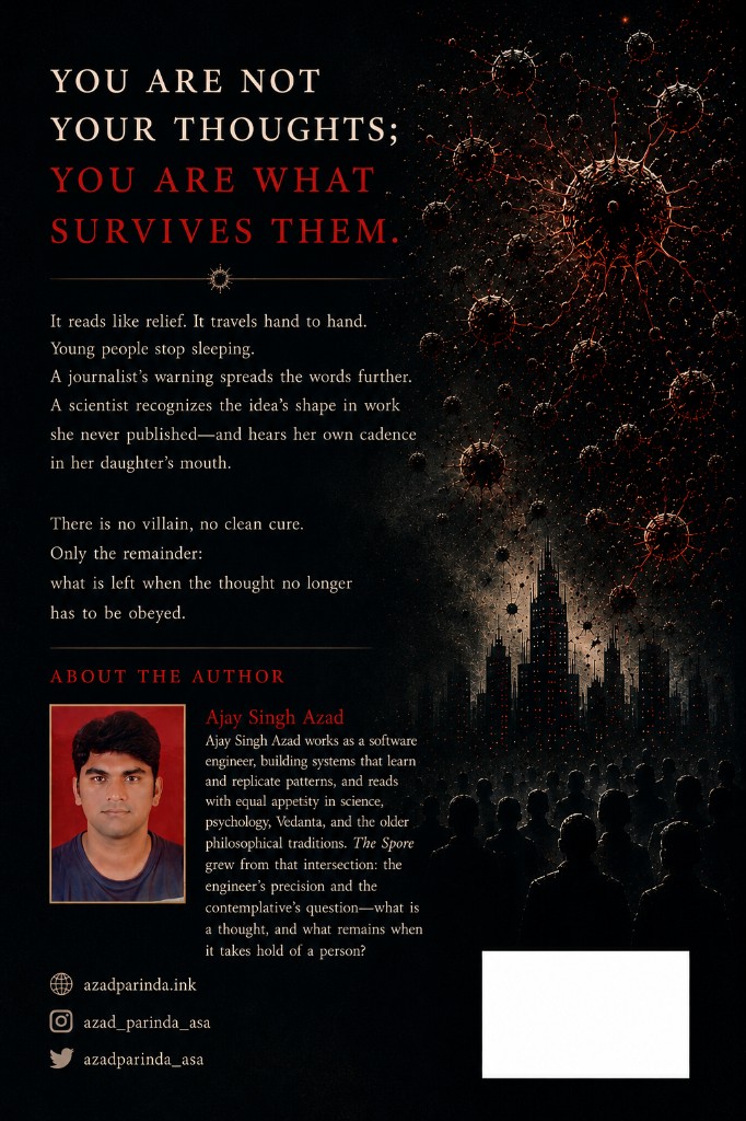 Back cover of The Spore